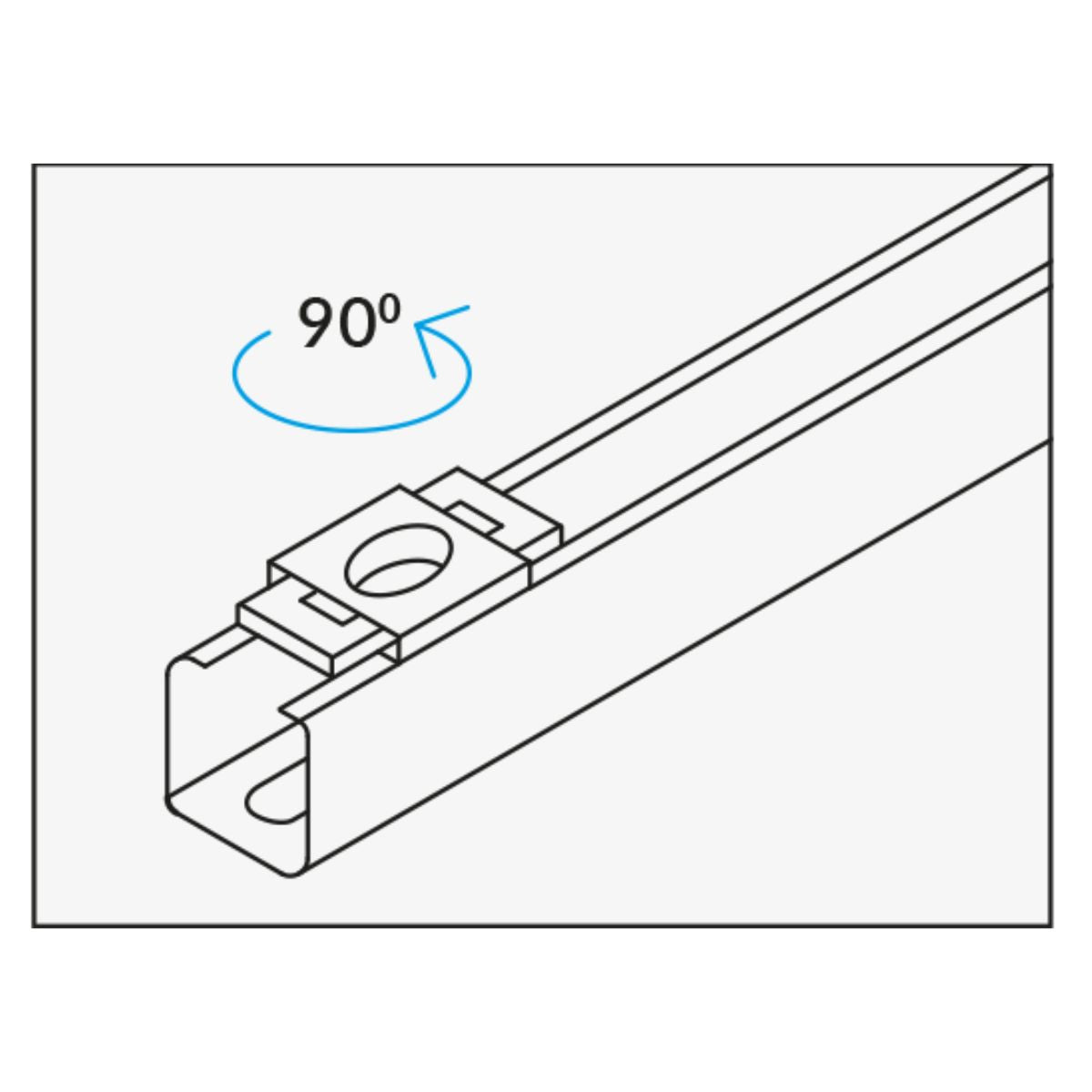 EZP - Skinnemøtrik med vinger | Erik Larsen & Søn | Profilmøtrikker | Foto 3