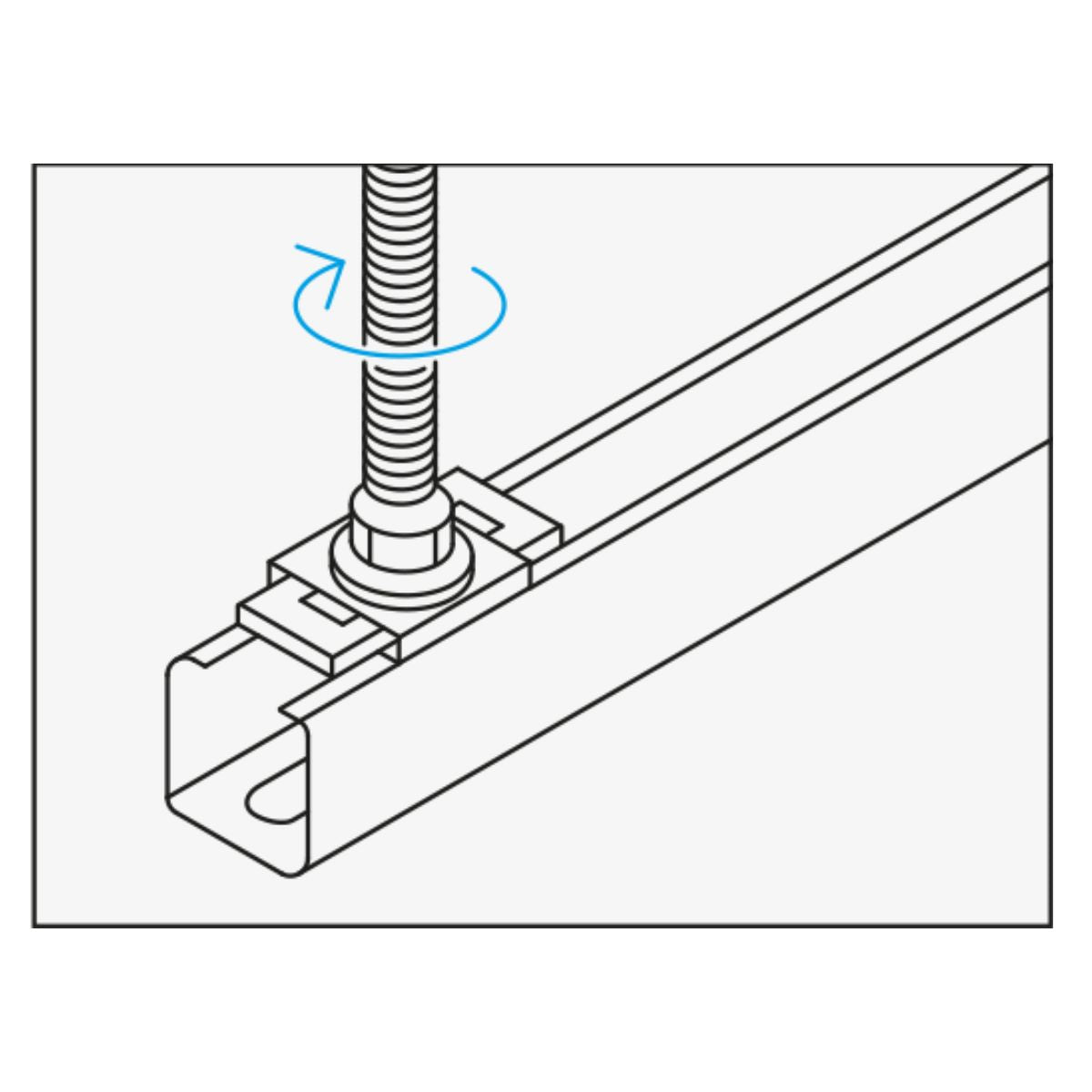 EZP - Skinnemøtrik med vinger | Erik Larsen & Søn | Profilmøtrikker | Foto 5