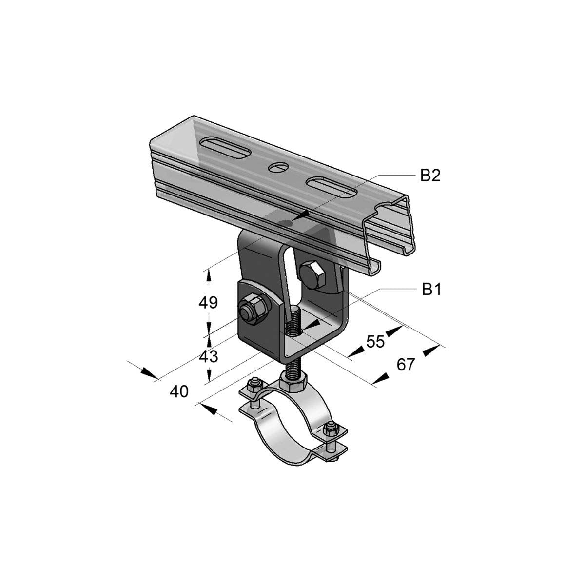 Knæled | Erik Larsen & Søn | Beslag til rørbøjler | Foto 2