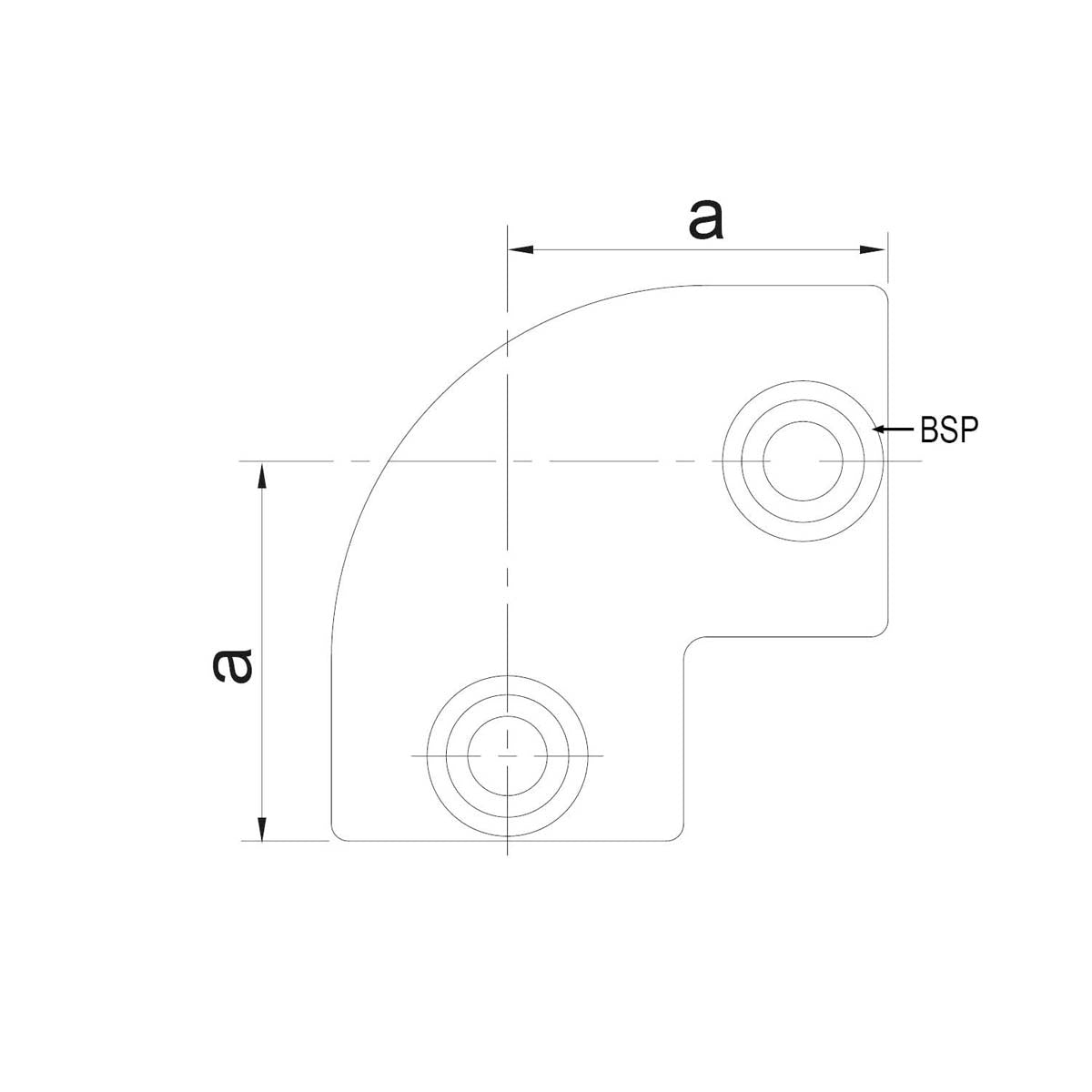 Bøjning (90°), Clarrods Vintage Brown - CL125-VB | Erik Larsen & Søn | Clarrods Vintage Brown | Foto 4
