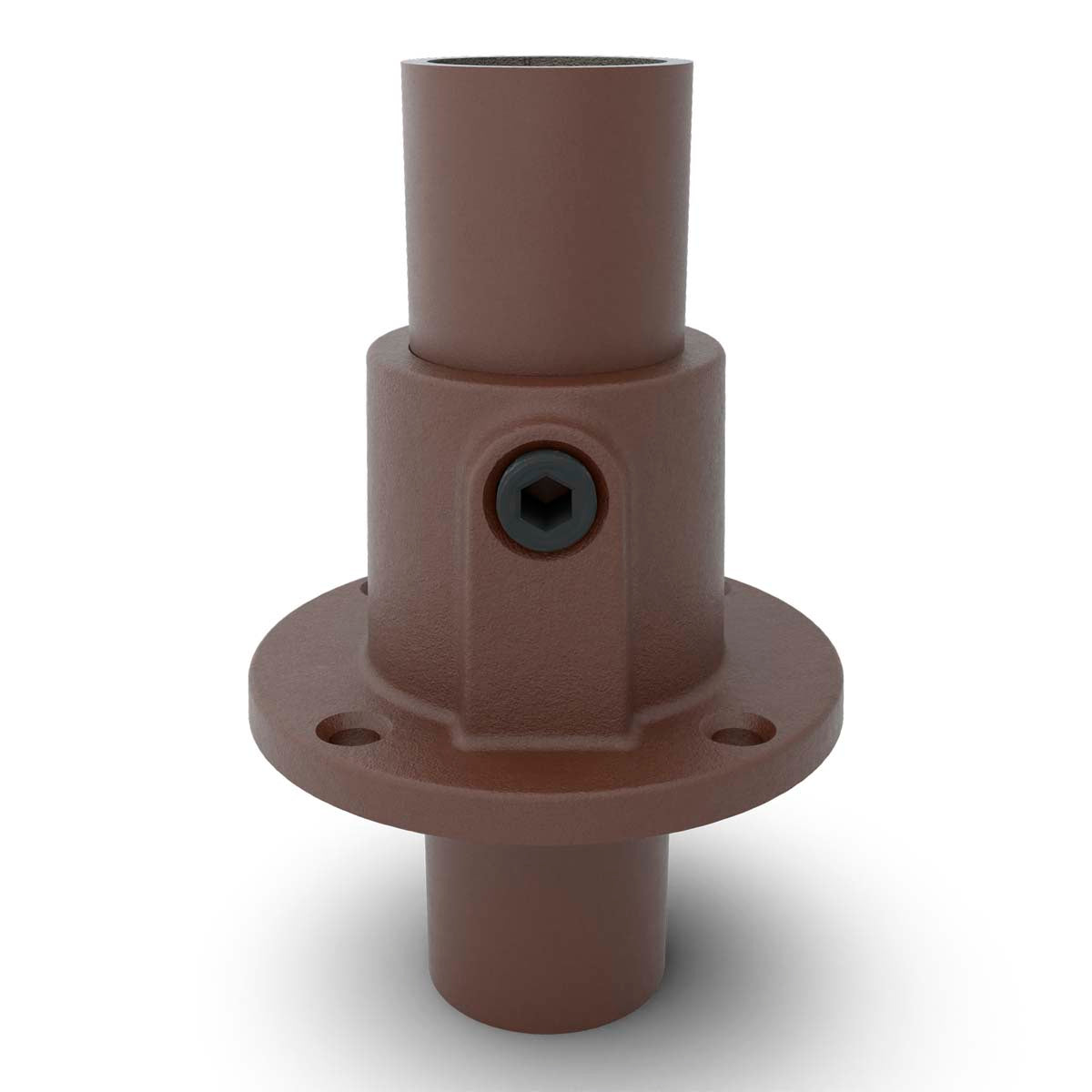 Vægflange, gennemgående, Clarrods Vintage Brown - CL131T-VB | Erik Larsen & Søn | Clarrods Vintage Brown | Foto 1