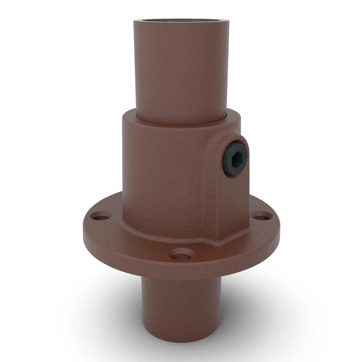 Vægflange, gennemgående, Clarrods Vintage Brown - CL131T-VB | Erik Larsen & Søn | Clarrods Vintage Brown | Foto 3