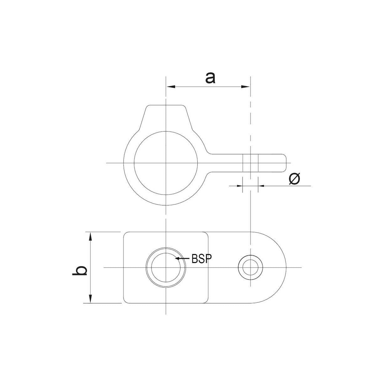 Hængselsled, han, Clarrods Vintage Brown - CL173M-VB | Erik Larsen & Søn | Clarrods Vintage Brown | Foto 4