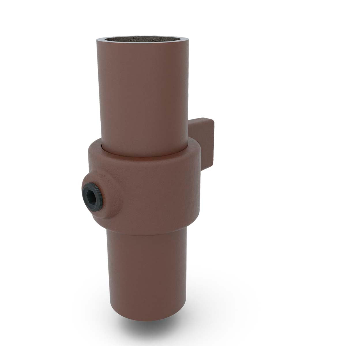 Enkeltsidet Clarrods flangebeslag, Vintage Brown - CL199-VB | Erik Larsen & Søn | Clarrods Vintage Brown | Foto 3