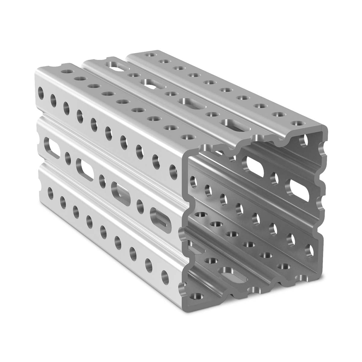 OGCKJ - CERTA KJ Heavy-Duty montageskinne, 100x100 mm | Certa | HD montageskinne | Foto 1