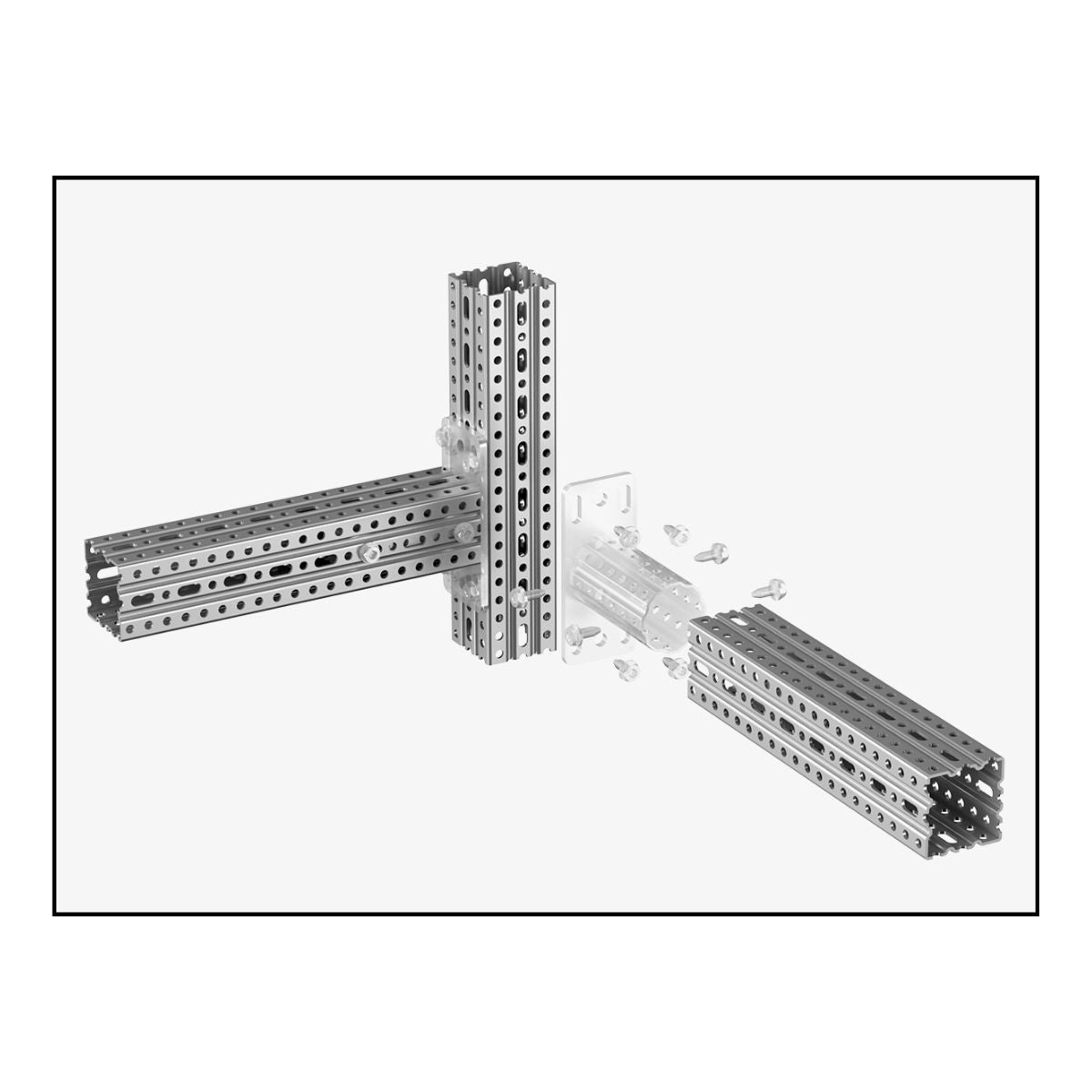 OGCKJ - CERTA KJ Heavy-Duty montageskinne, 100x100 mm | Certa | HD montageskinne | Foto 4