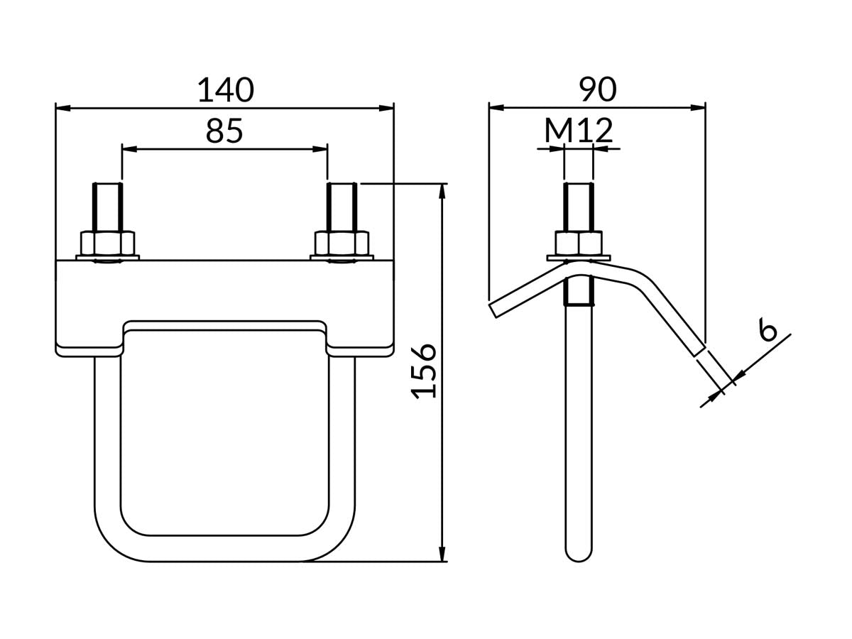 OGCKLMKE - CERTA KE KLM bjælkebeslag | Certa | Beslag til HD skinnesystem | Foto 2