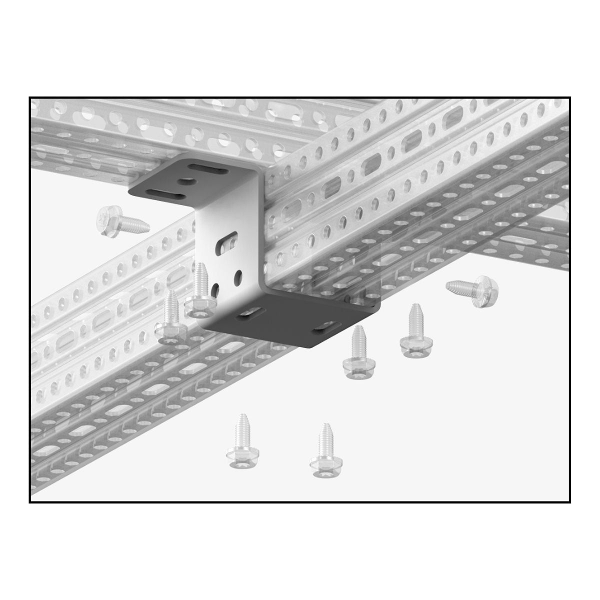 OGCLKKE - CERTA KE LK u-beslag | Certa | Beslag til HD skinnesystem | Foto 4