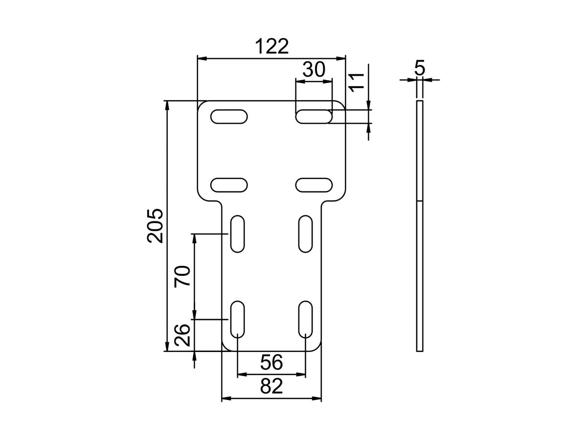 OGCLTKE - CERTA KE LT samlestykke | Certa | Beslag til HD skinnesystem | Foto 2
