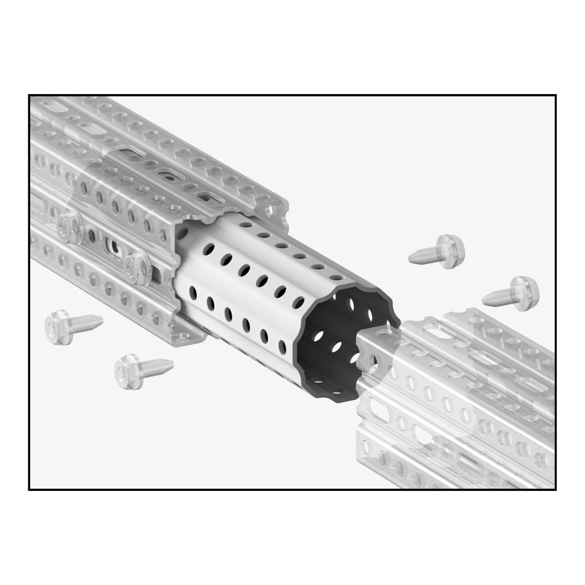 OGCLWKE - CERTA KE LW indvendig skinnesamling | Certa | Beslag til HD skinnesystem | Foto 3