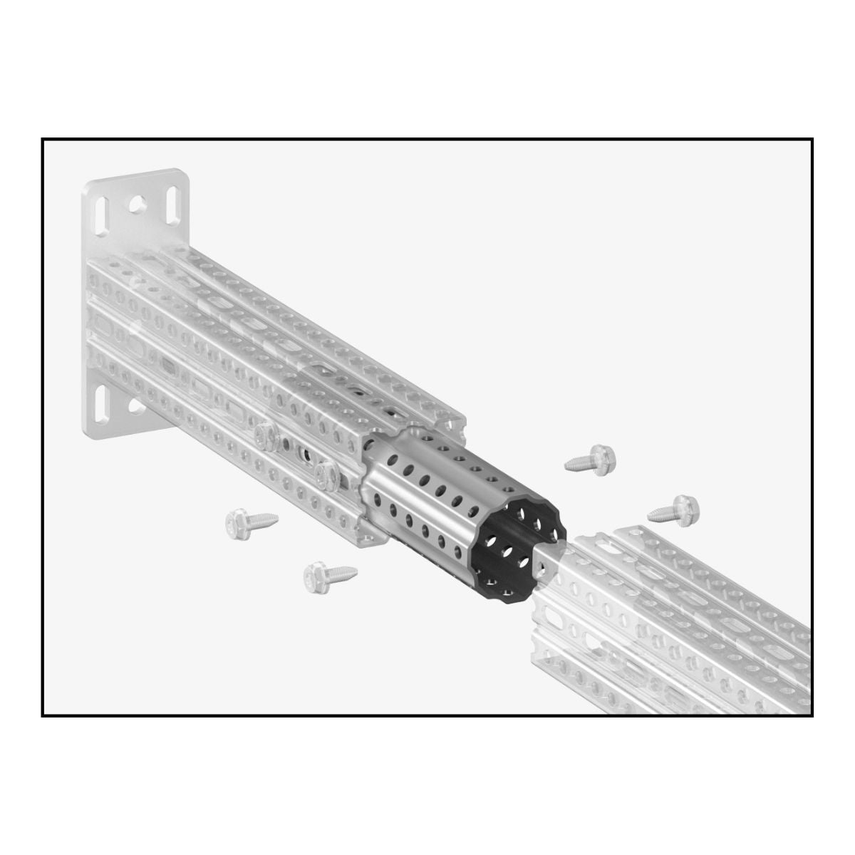 OGCLWKE - CERTA KE LW indvendig skinnesamling | Certa | Beslag til HD skinnesystem | Foto 4