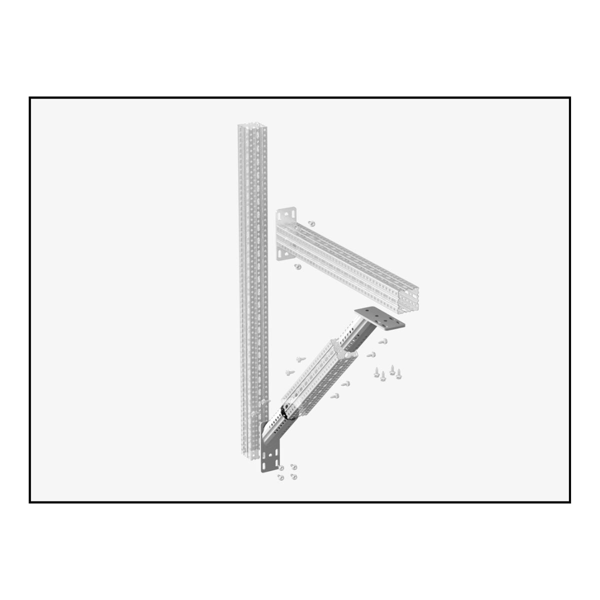 OGCSK45KE - CERTA KE SK45 fodflange | Certa | Beslag til HD skinnesystem | Foto 4