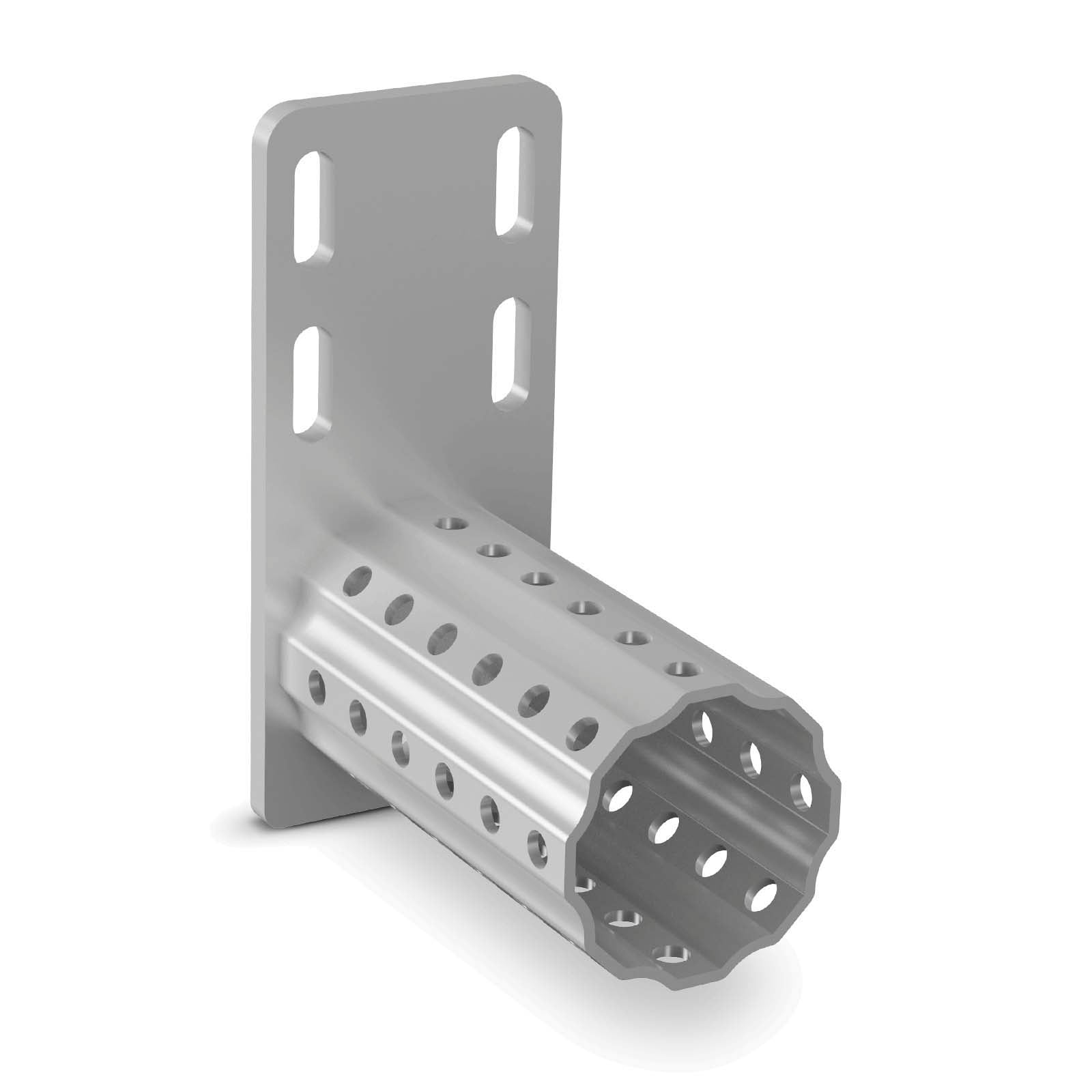 OGCSNKE - CERTA KE SN forskudt vægflange | Certa | Beslag til HD skinnesystem | Foto 1