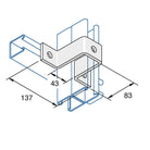P1737 - U-beslag | Unistrut | Beslag til skinnesystemer | Foto 1