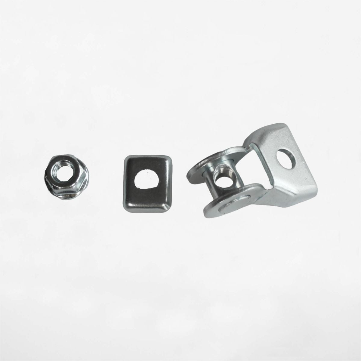 Justerbart universalhængsel | Erik Larsen & Søn | Beslag til rørbøjler | Foto 1