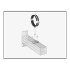 XPCPMKE - CERTA KE PM 2-huls bagplade | Certa | Beslag til HD skinnesystem | Foto 5