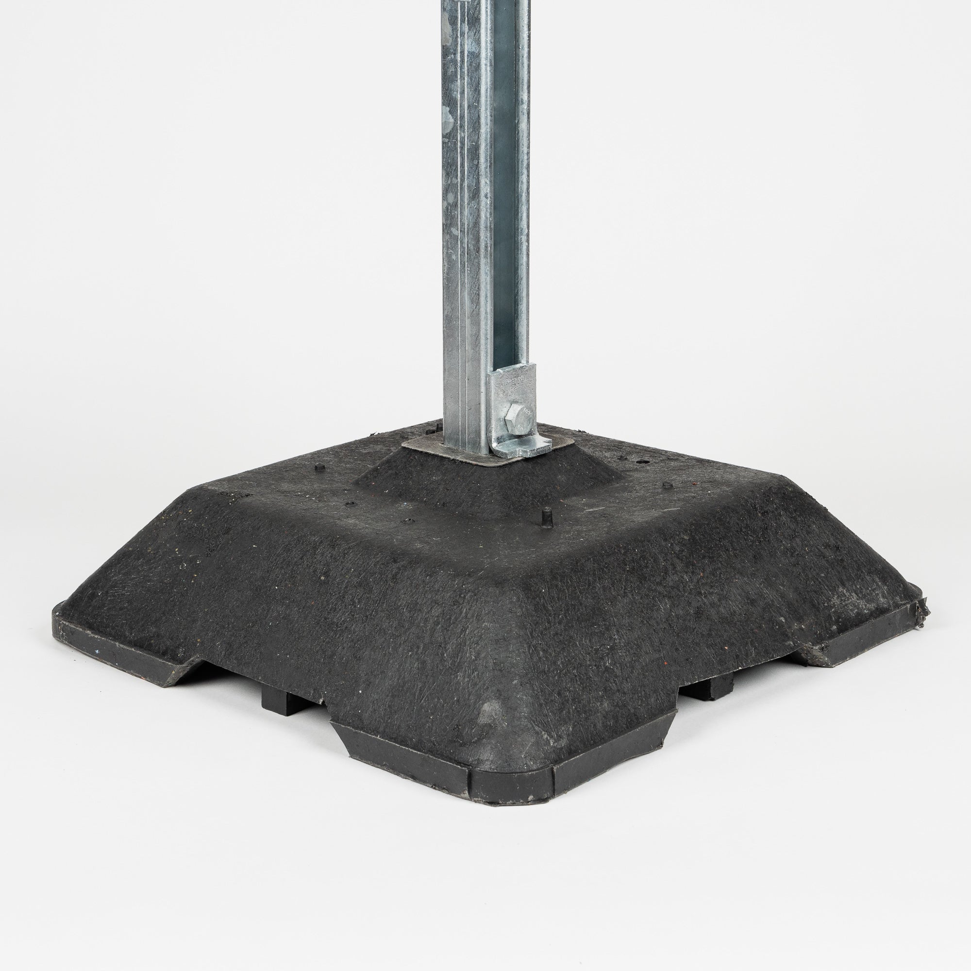 Stødabsorberende gummifod til 41x41 mm profilskinne