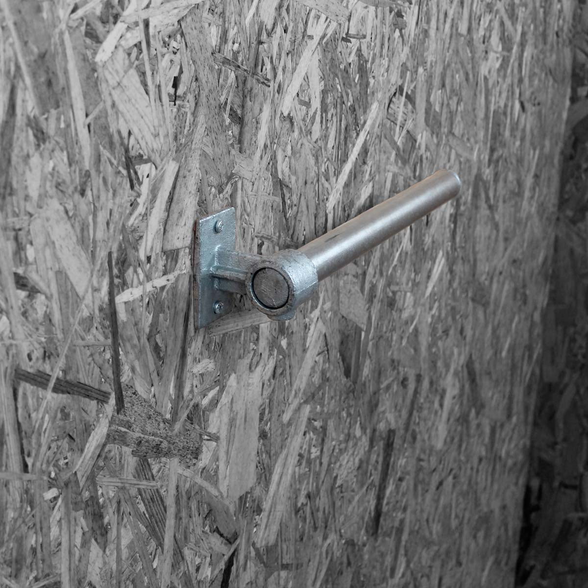 Clarrods no 2 vægophæng i galvaniseret vandrør uden gevind