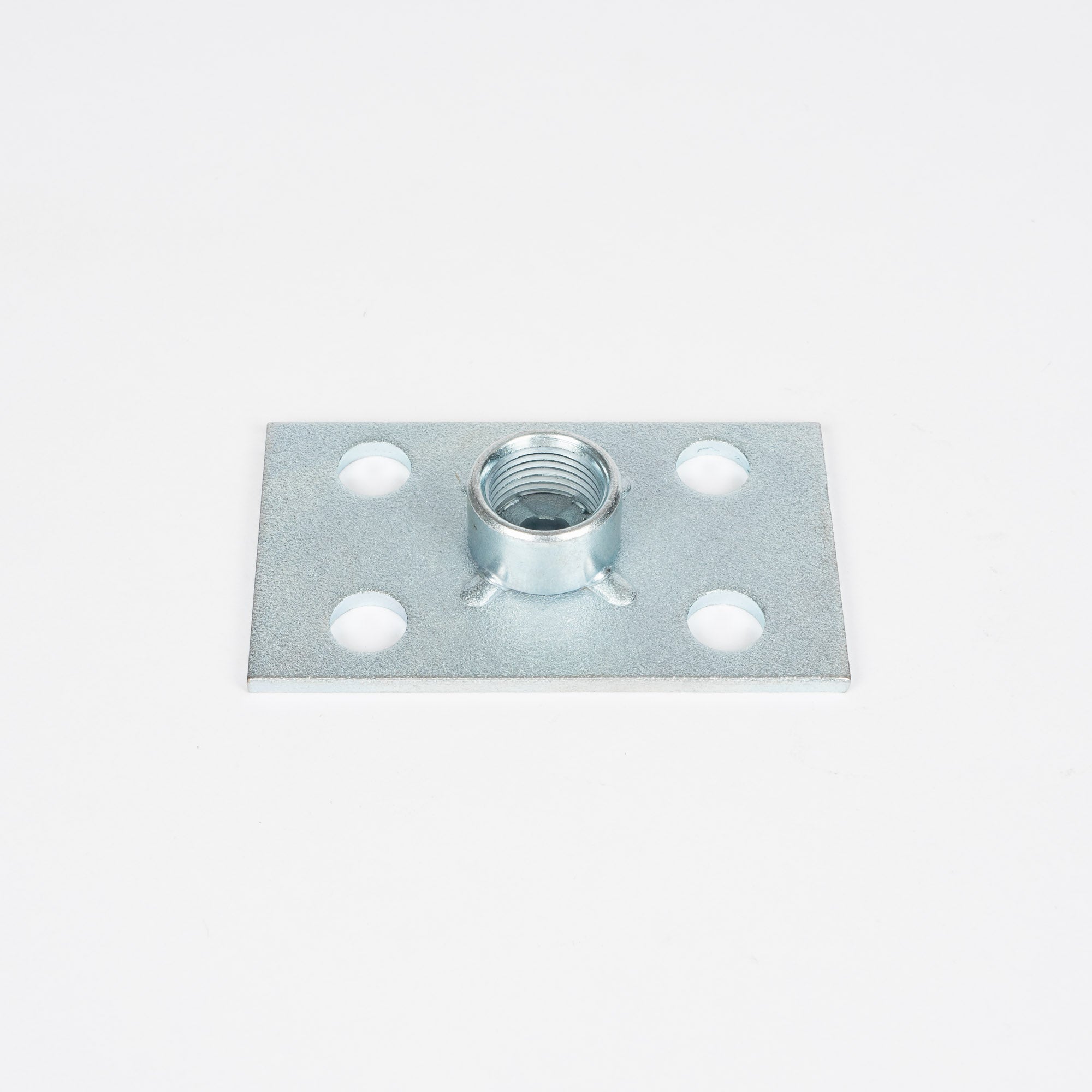 4 huls bagplade til væg | Erik Larsen & Søn | Beslag til rørbøjler | Foto 1