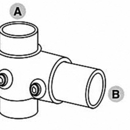 Kort t-stykke - Clarrods Clamps CL101 | Erik Larsen & Søn | Clarrods | Foto 3