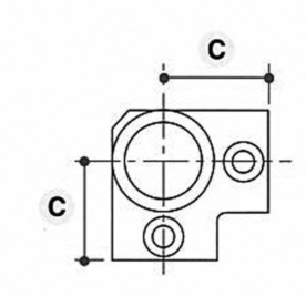 3-vejs hjørne (90°) - Clarrods Clamps CL116 | Erik Larsen & Søn | Clarrods | Foto 5