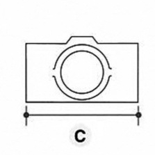 2-vejs kryds - Clarrods Clamps CL119 | Erik Larsen & Søn | Clarrods | Foto 4