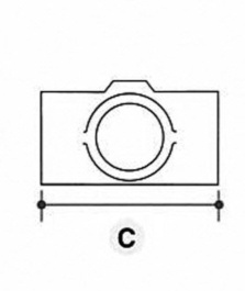 2-vejs kryds - Clarrods Clamps CL119 | Erik Larsen & Søn | Clarrods | Foto 4