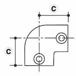 Bøjning (90°) - Clarrods Clamps CL125 | Erik Larsen & Søn | Clarrods | Foto 3