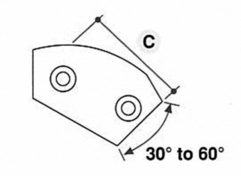Kort justerbart t-stykke (30°-60°) - Clarrods Clamps CL129 | Erik Larsen & Søn | Clarrods | Foto 6
