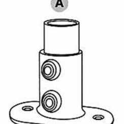 Bund- og rækværksflange - Clarrods Clamps CL132 | Erik Larsen & Søn | Clarrods | Foto 5