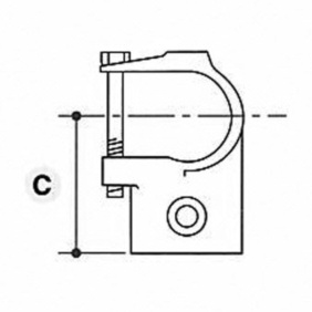 Åbent t-stykke, Clarrods Black - CL135-B | Erik Larsen & Søn | Clarrods Black | Foto 3