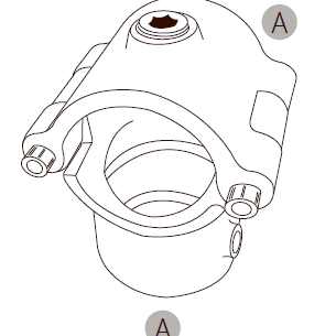 Kort split t-stykke - Clarrods Clamps CL136 | Erik Larsen & Søn | Clarrods | Foto 4