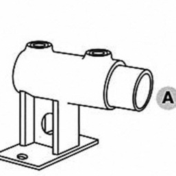 Vandret rækværksflange - Clarrods Clamps CL145 | Erik Larsen & Søn | Clarrods | Foto 3