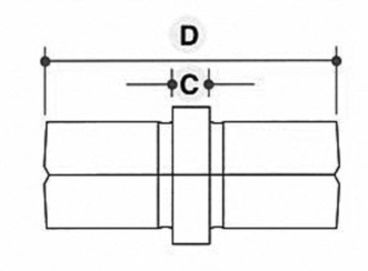 Indvendigt samlestykke, Clarrods Black - CL150-B | Erik Larsen & Søn | Clarrods Black | Foto 4