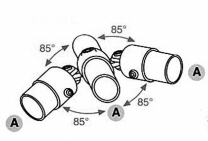 Dobbelt hængsel - Clarrods Clamps CL167 | Erik Larsen & Søn | Clarrods | Foto 4