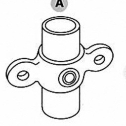 Dobbelt hængselsled, han - Clarrods Clamps CL167M | Erik Larsen & Søn | Clarrods | Foto 3