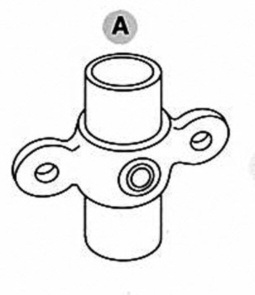 Dobbelt hængselsled, han, Clarrods Black - CL167M-B | Erik Larsen & Søn | Clarrods Black | Foto 4