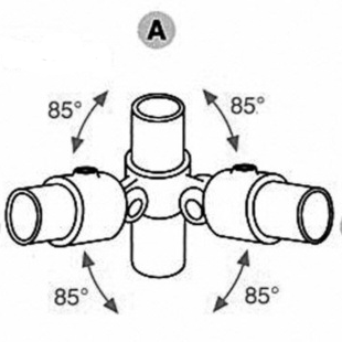 Dobbelt hængsel (90°) - Clarrods Clamps CL168 | Erik Larsen & Søn | Clarrods | Foto 4