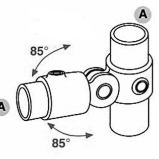 Enkelt hængsel - Clarrods Clamps CL173 | Erik Larsen & Søn | Clarrods | Foto 3