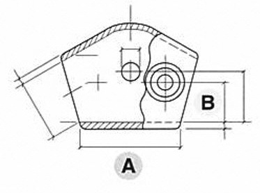 Justerbar bøjning (110°-180°) - Clarrods Clamps CL224 | Erik Larsen & Søn | Clarrods | Foto 4