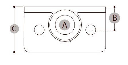 Rækværksflange til fodliste - Clarrods Clamps CL247 | Erik Larsen & Søn | Clarrods | Foto 2
