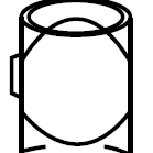 Kort justerbart t-stykke (11°-29°) - Clarrods Clamps CL253Z | Erik Larsen & Søn | Clarrods | Foto 4