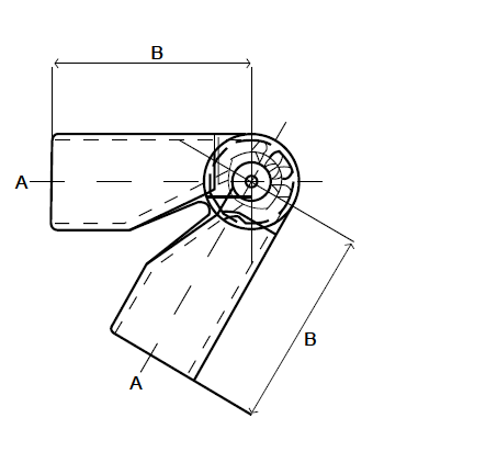 Justerbar bøjning - Clarrods Clamps CLDDA5 | Erik Larsen & Søn | Clarrods | Foto 4