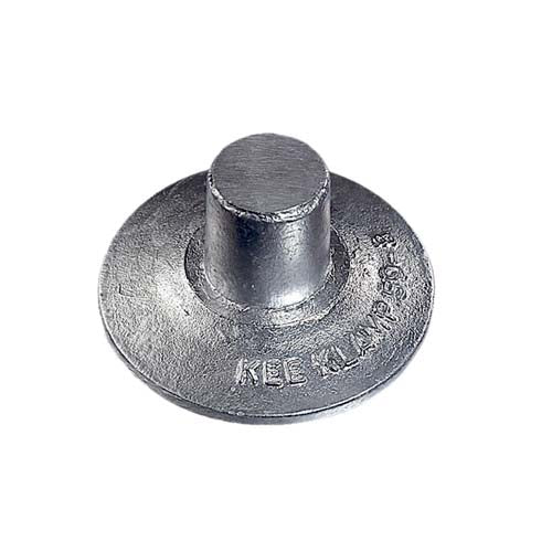 Galvaniseret spidsendeflange til lette, selvbærende rørkonstruktioner