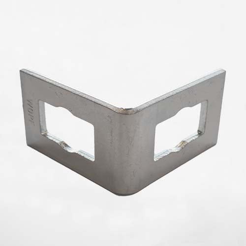 UNI1 2-huls vinkelbeslag 90 gr. | Erik Larsen & Søn | Beslag til skinnesystemer | Foto 3