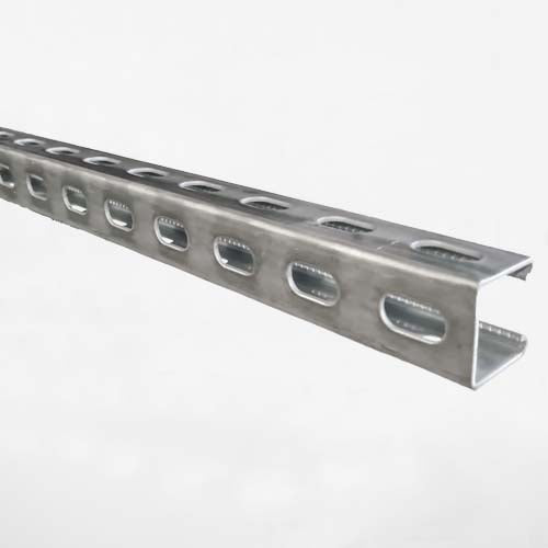 P1000TTT - Montageskinne m/ryg- og sidehuller (41x41x2,5 mm) | Unistrut | Profiler | Foto 3