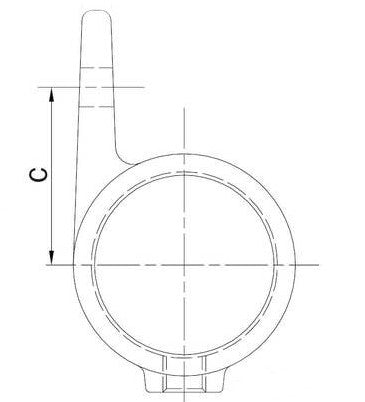 Enkeltsidet flangebeslag - Clarrods Clamps CL199 | Erik Larsen & Søn | Clarrods | Foto 6