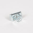 Skinnemøtrik med kort fjeder, forside | Unistrut profilsystem | Erik Larsen & Søn