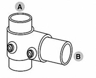 Kort t-stykke - Clarrods Clamps CL101 | Erik Larsen & Søn | Clarrods | Foto 3