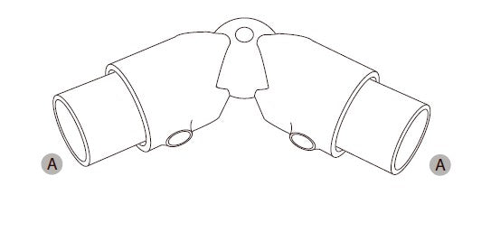 Justerbar bøjning (75°-210°) - Clarrods Clamps CL125H | Erik Larsen & Søn | Clarrods | Foto 6